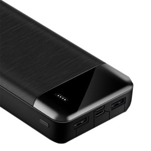 Carregador Portátil Power Bank 14.500 mAh – Preto