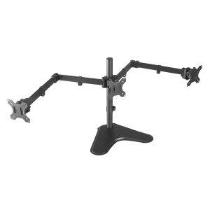 Suporte Multiarticulado para 3 Monitores de 13″ a 27″