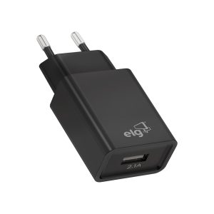 Carregador de Parede Saída USB-A – Preto